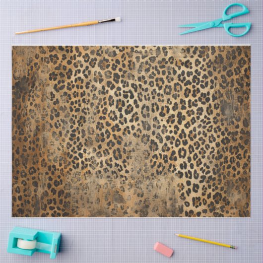 Leopard Print Tissuepapier (Craft)