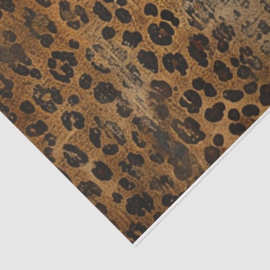 Leopard Print Tissuepapier (Detail)