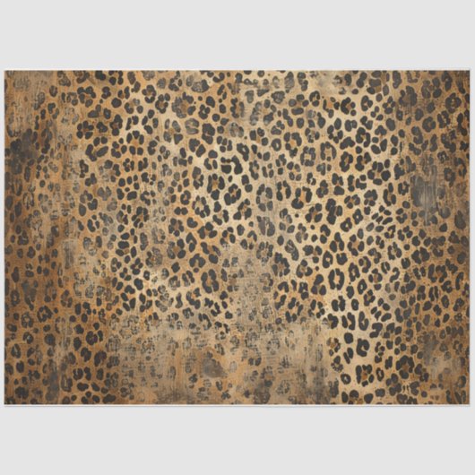 Leopard Print Tissuepapier (Voorkant)