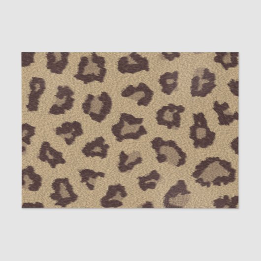 Leopard Print Tissuepapier (Voorkant)
