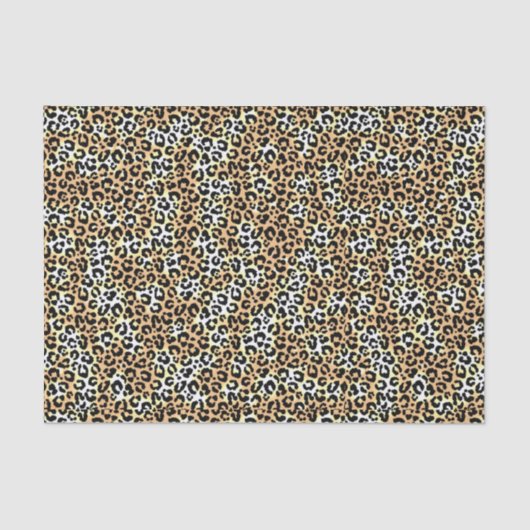 Leopard Print Tissuepapier (Voorkant)