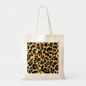 Leopard Print Tote Bag (Voorkant)