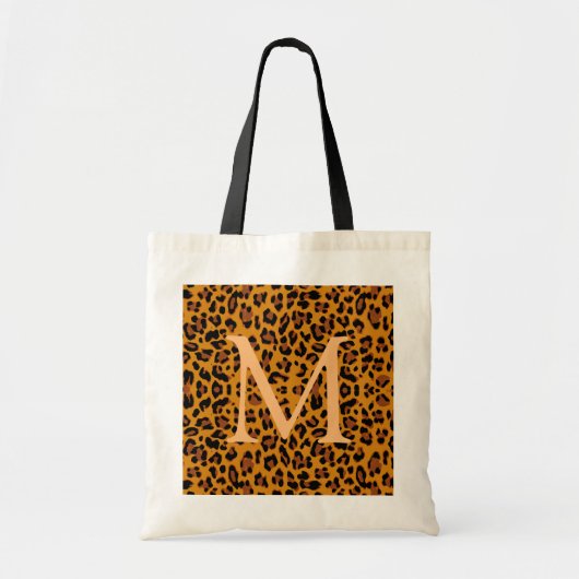 Leopard Print Tote Bag (Voorkant)