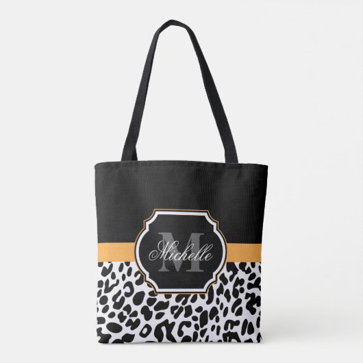 Leopard Print Tote Bag (Achterkant)
