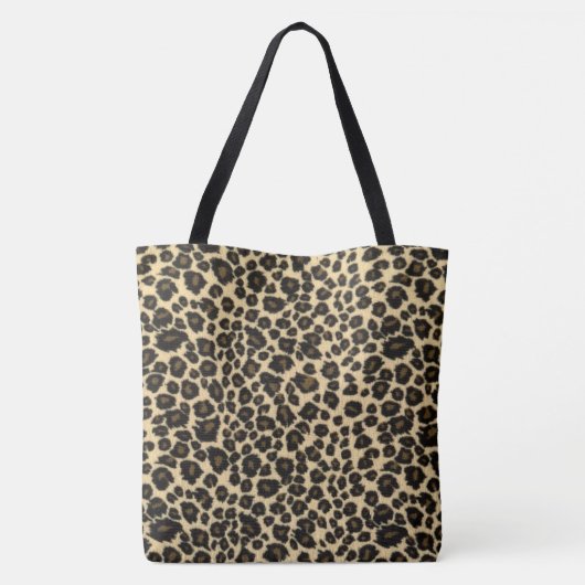 Leopard Print Tote Bag (Achterkant)