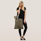 Leopard Print Tote Bag (Op model)