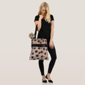 Leopard Print Tote Bag (Op model)