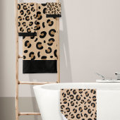 Leopard Print Towel Set Bad Handdoek
