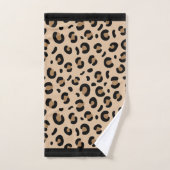 Leopard Print Towel Set Bad Handdoek (Handdoek)