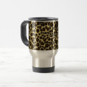 Leopard Print Travel Mug Reisbeker (Voorkant links)