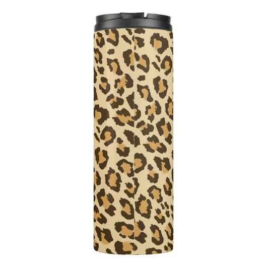 Leopard Print Tumbler Thermosbeker (Achterkant)