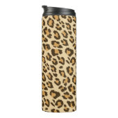 Leopard Print Tumbler Thermosbeker (Geroteerd rechts)