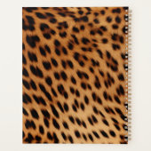 Leopard Print uw foto gepersonaliseerde offerte Planner (Achterkant)