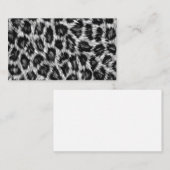 Leopard Print Visitekaartje (Voorkant / Achterkant)