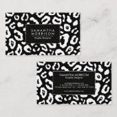 Leopard Print Visitekaartje (Voorkant / Achterkant)