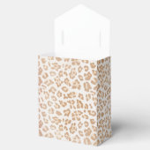 Leopard Print Vrouw Verjaardagsfeestje Favor Box Bedankdoosjes (Geopend)