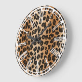 Leopard Print Wall klok (Hoek)