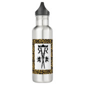 Leopard Print Water Fles (Links)