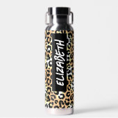 Leopard Print Waterfles (Voorkant)