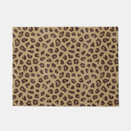 Leopard Print Wild Animal Deurmat