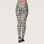 Leopard Print Women's Leggings (Achterkant)