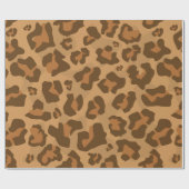 LEOPARD PRINT WRAPPING PAPIER (Vlak)