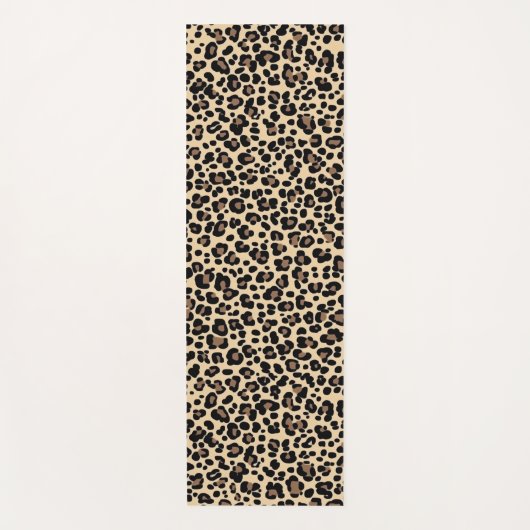 Leopard Print Yoga Mat (Voorkant)