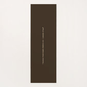 Leopard Print Yoga Mat (Achterkant)