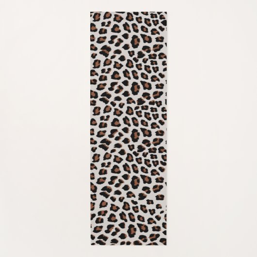 Leopard Print Yogamat (Voorkant)