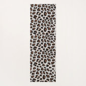 Leopard Print Yogamat (Achterkant)
