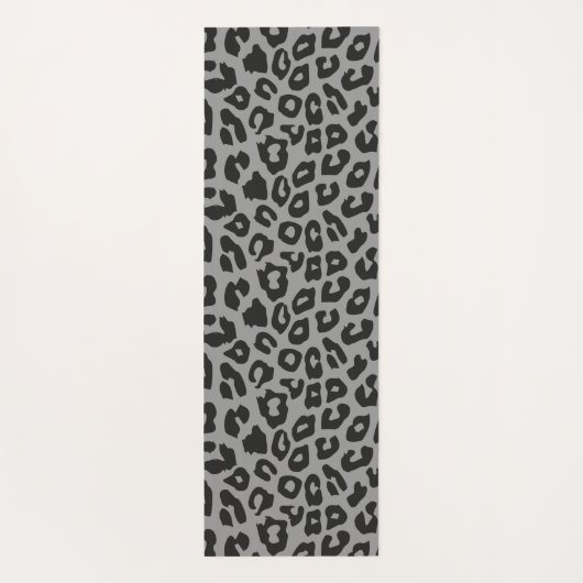 Leopard Print Yogamat (Achterkant)