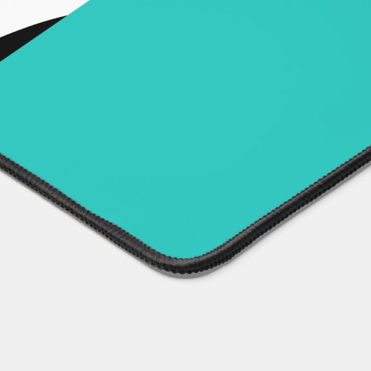 Leopard Print, Zebra Print, Animal Print, Blue Bureaumat (Hoek)