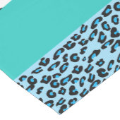 Leopard Print, Zebra Print, Animal Print, Blue Medium Tafelloper (Hoek)