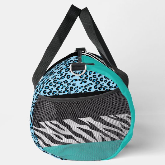 Leopard Print, Zebra Print, Animal Print, Blue Plunjezak (Rechts)