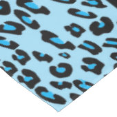 Leopard Print, Zebra Print, Animal Print, Blue Tafelkleed (Gekanteld)