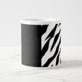 Leopard Print, Zebra Print, Animal Print, Green Grote Koffiekop (Voorkant)