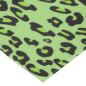 Leopard Print, Zebra Print, Animal Print, Green Tafelkleed (Gekanteld)