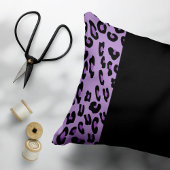 Leopard Print, Zebra Print, Animal Print, Paars Kussensloop