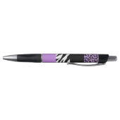 Leopard Print, Zebra Print, Animal Print, Paars Pen (Bodem)
