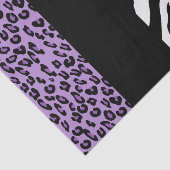 Leopard Print, Zebra Print, Animal Print, Paars Tissuepapier (Detail)