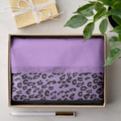 Leopard Print, Zebra Print, Animal Print, Paars Tissuepapier (Geschenk)