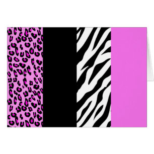 Leopard Print, Zebra Print, Animal Print, Roze