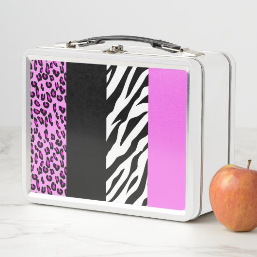 Leopard Print, Zebra Print, Animal Print, Roze (In situ)