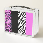 Leopard Print, Zebra Print, Animal Print, Roze (Achterkant)