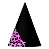 Leopard Print, Zebra Print, Animal Print, Roze Feesthoedjes (Links)