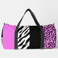 Leopard Print, Zebra Print, Animal Print, Roze