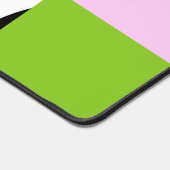 Leopard Print, Zebra Print, Green, Jouw naam Bureaumat (Hoek)