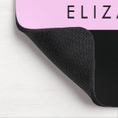 Leopard Print, Zebra Print, Green, Jouw naam Muismat (Hoek)