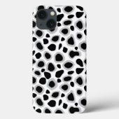 Leopard Print - zwart-wit Case-Mate iPhone Case (Achterkant)
