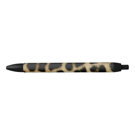 Leopard Print Zwarte Inkt Pen (Voorkant)